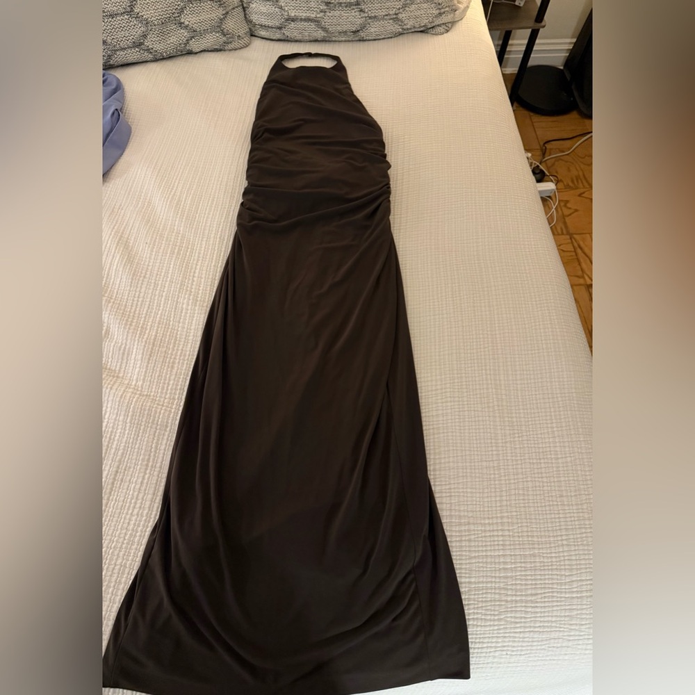 Zara Halter Midi Dress
